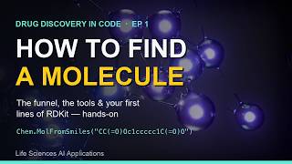 Drug Discovery in Code · Ep 1: How to Find a Molecule (Python + RDKit)