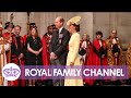 Royal Family Head to Guildhall Lunch after Jubilee Service