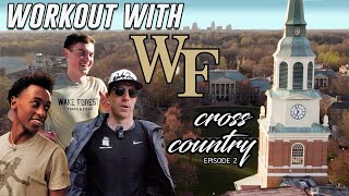 Workout with Wake Forest Cross Country # 2