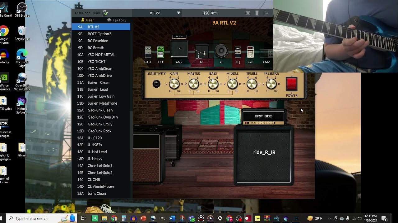IMPROVED Ride the Lightning Tone tutorial!!! YouTube
