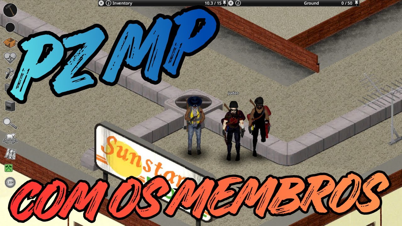 PROJECT ZOMBOID MULTIPLAYER COM MEMBROS