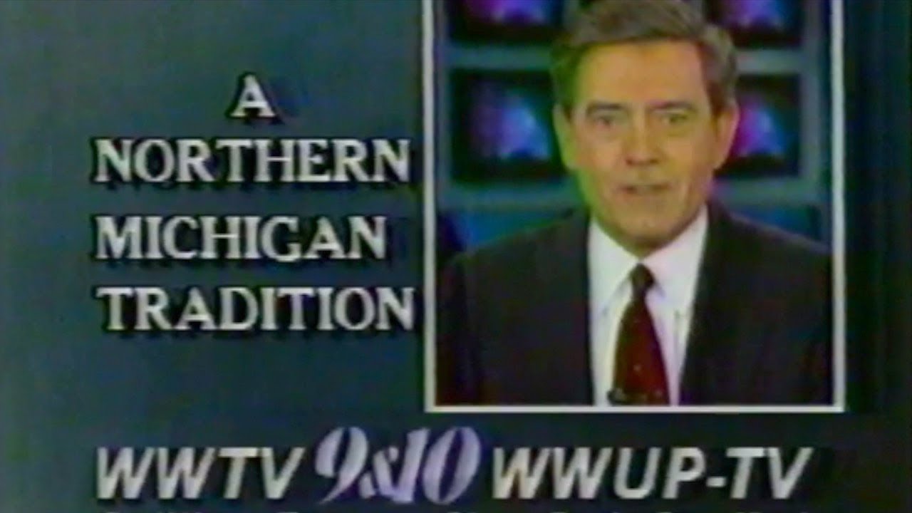 1992 Dan Rather for CBS 9 & 10 News TV Commercial ... A Northern Michigan Tradition