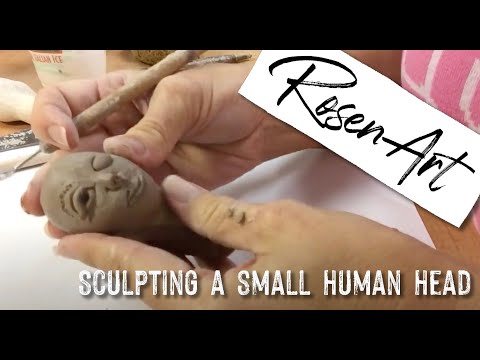 Sculpting Timelapse - HEAD MODELING (tutorial) 