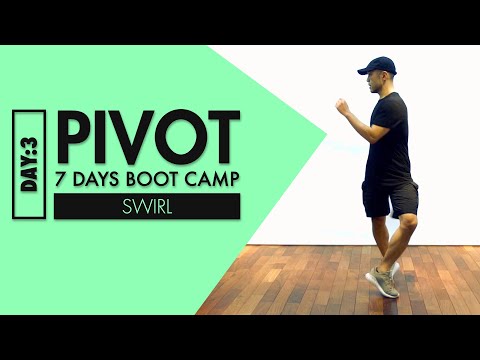 House Dance Tutorial for Beginners | Pivot Boot Camp:Day 3【SWIRL】