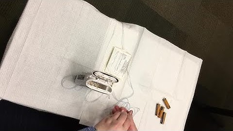 Changing Batteries for CADD Solis Pump