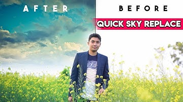 How to Replace Sky in Photoshop cc Quick Tricks