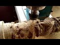 3D Wood CNC Router for wooden dragon column carving
