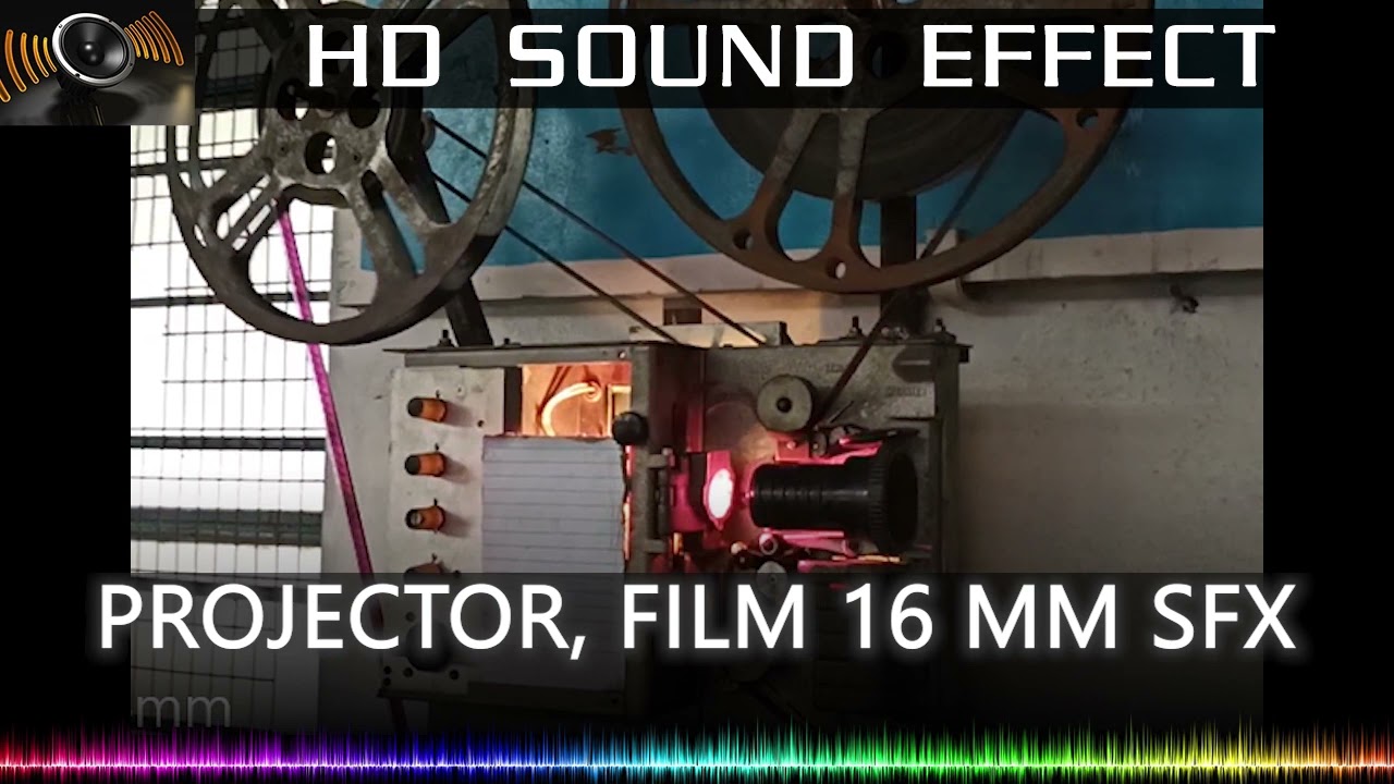 16mm Film Projector Sound Effect 🔉📽 | HQ - YouTube