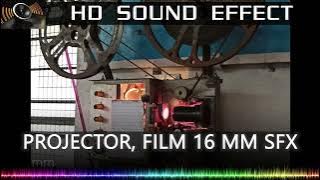 16mm Film Projector Sound Effect 🔉📽 | HQ