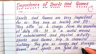 importance of sports and games | write essay on importance of sports and games | easy essay writing screenshot 2