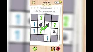 Brain Test 5 Level 53 Game Walkthrough