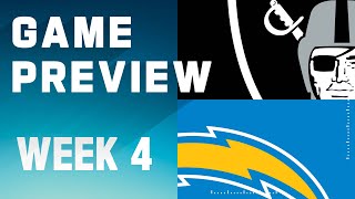 Las Vegas Raiders vs. Los Angeles Chargers | 2023 Week 4 Game Preview