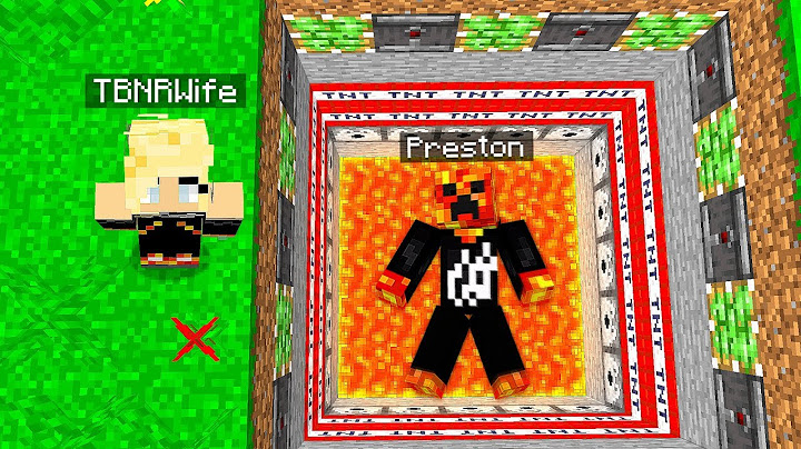 MY WIFE TROLLED ME IN MINECRAFT! (PrestonPlayz vs PrestonPlayz Wife)