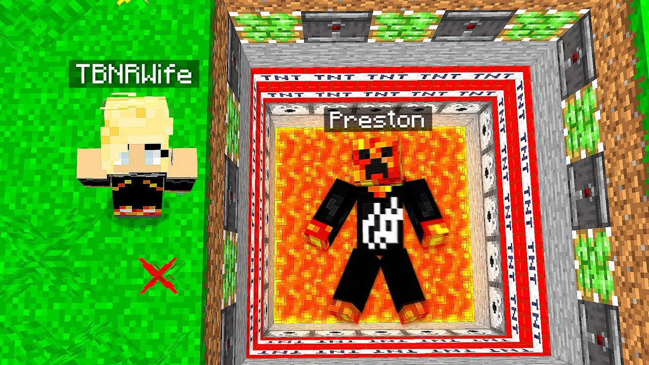 husband birthday ideas MY WIFE TROLLED ME IN MINECRAFT! (PrestonPlayz vs PrestonPlayz Wife)