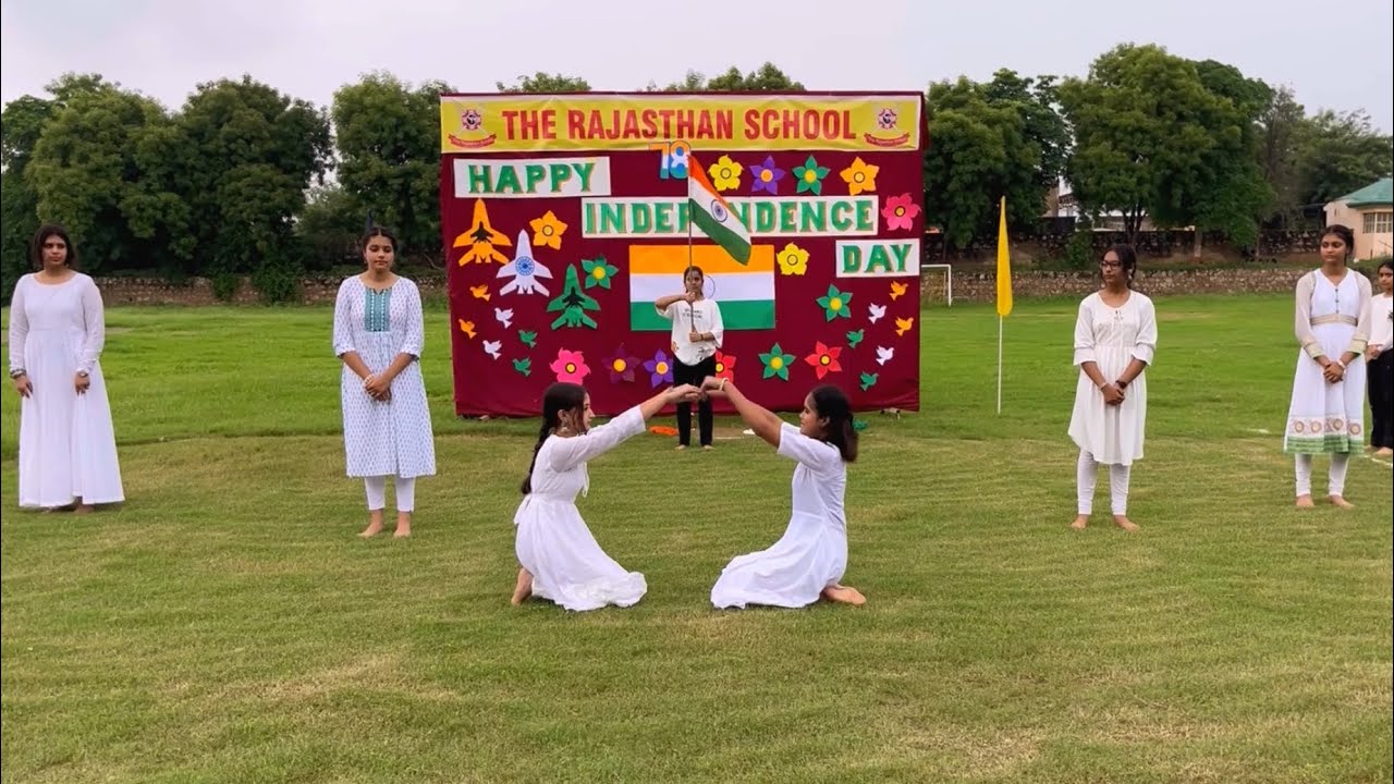 Best Patriotic 🇮🇳 Army Dance 2024 by school students on 15 August ...