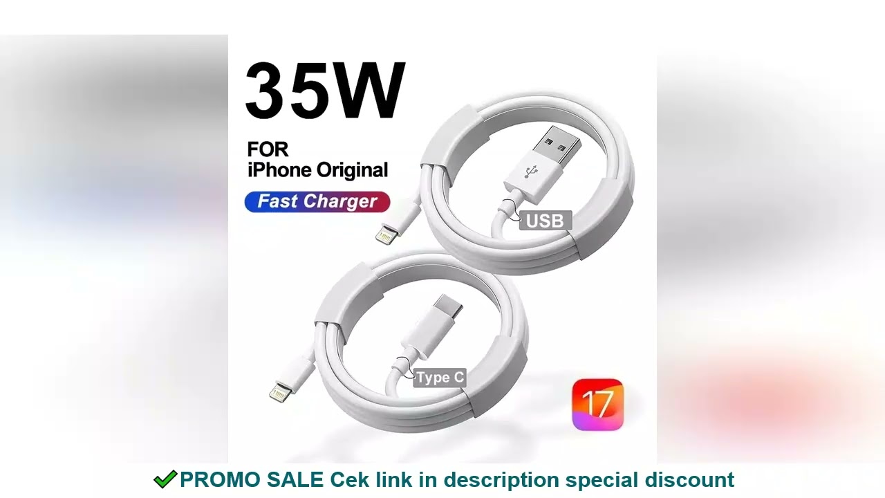 35W PD Original Fast Charging USB Cable for iPhone 14 8 7 Plus 13 12 11 Pro XS Max XR X USB C Rapid