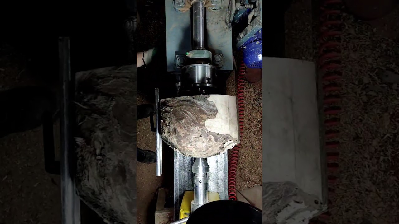 Turning a wooden jar #woodworking #wood #woodscraft