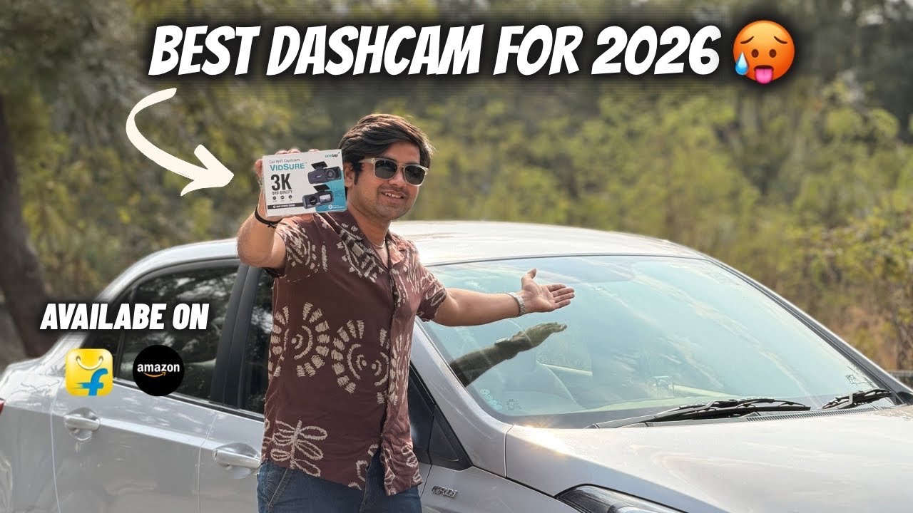 [2026] Best Dashcam⚡| 3K Dash Camera for Cars In India 🔥 Onelap Vidsure Dashcam 2026