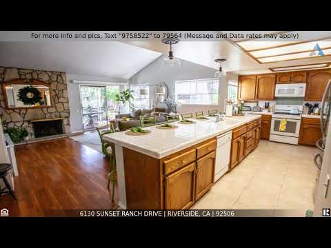 6130 Sunset Ranch Drive, Riverside, CA home video tour