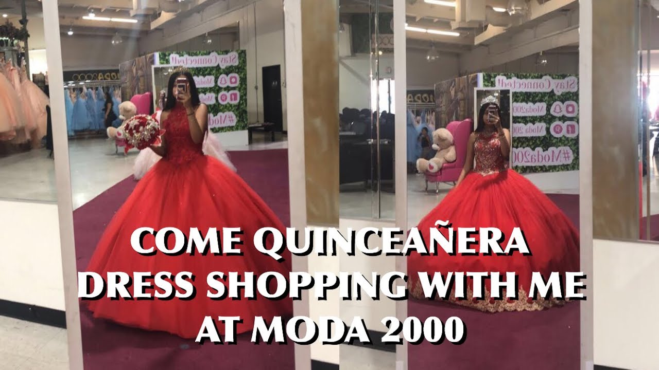 QUINCEAÑERA DRESS SHOPPING VLOG YouTube