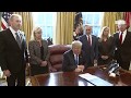 President Trump Signs an Executive Order