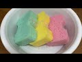 【ASMR】3 soft sponges × floral bath cleaner💖💛💙ふわふわスポンジトリオとカインズのお風呂の洗剤フローラルの香りでモコモコtime💖💛💙