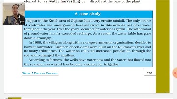 Science-VII : The effects of water scarcity on plants