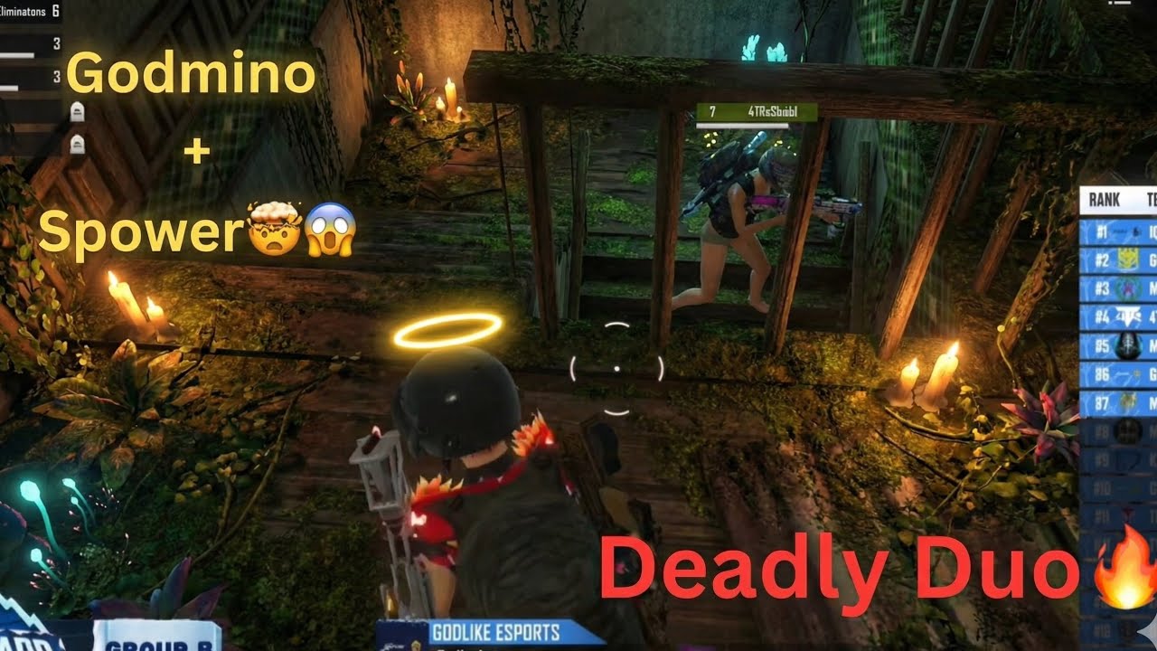 DEADLY DUO 😳 | GODL Admino & Spower INSANE 2v4 Clutch!