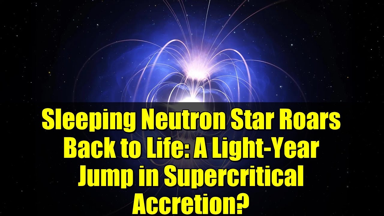 Sleeping Neutron Star Roars Back to Life: A Light-Year Jump in Supercritical Accretion?