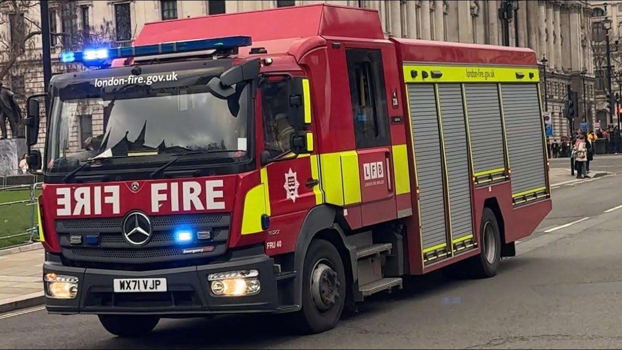 *Automatic Fire Alarm* London Fire Brigade Response to a AFA in Westminster 