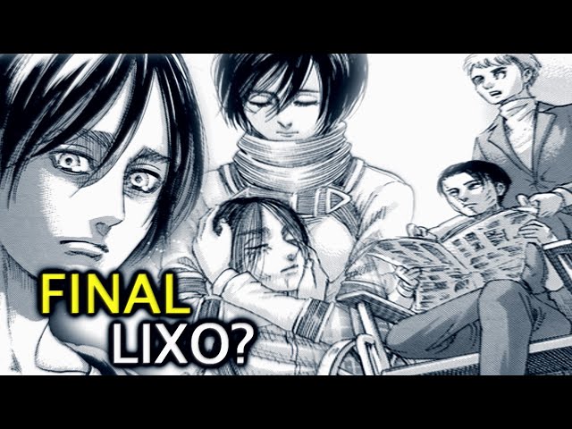 ACABOU E O que aconteceu? Capítulo 139 SHINGEKI NO KYOJIN