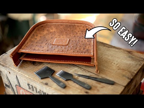 Learn This Floating Leather Seam!