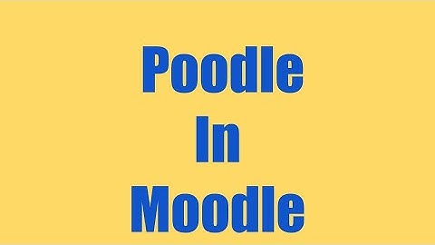 How to Record Using Poodll in Moodle