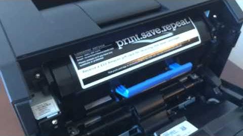 How to Replace the Toner Cartridge in a Dell B3460 Laser Printer