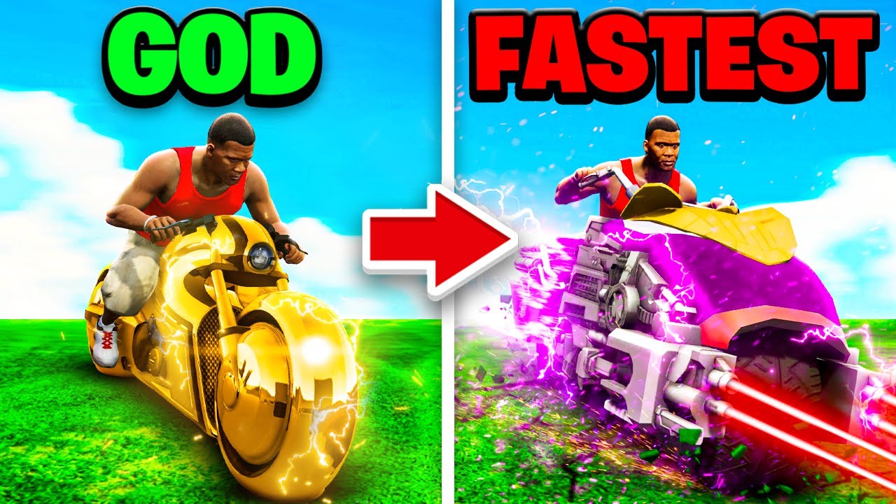 Upgrading GOD Bike To FASTEST EVER In GTA 5!