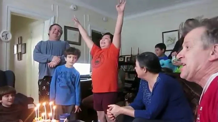 1-11-6 family sings happy birthday dear judie 52 y...