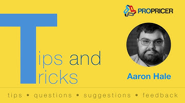 ProPricer Tips & Tricks: How to Use Resource Field Values in Algorithms