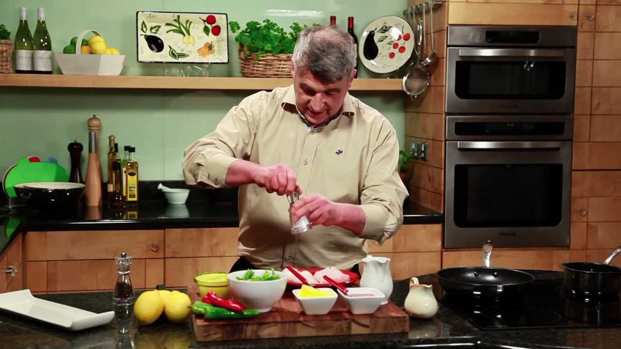 Asian Style Hake with Sweet Chilli, Scallion, Coriander and Lime Butter Sauce