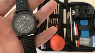 Build your own watch with NamokiMods Tools! - 38mm Stealth Field Mod NMK391 Build your own watch with NamokiMods Tools! - 38mm Stealth Field Mod NMK391