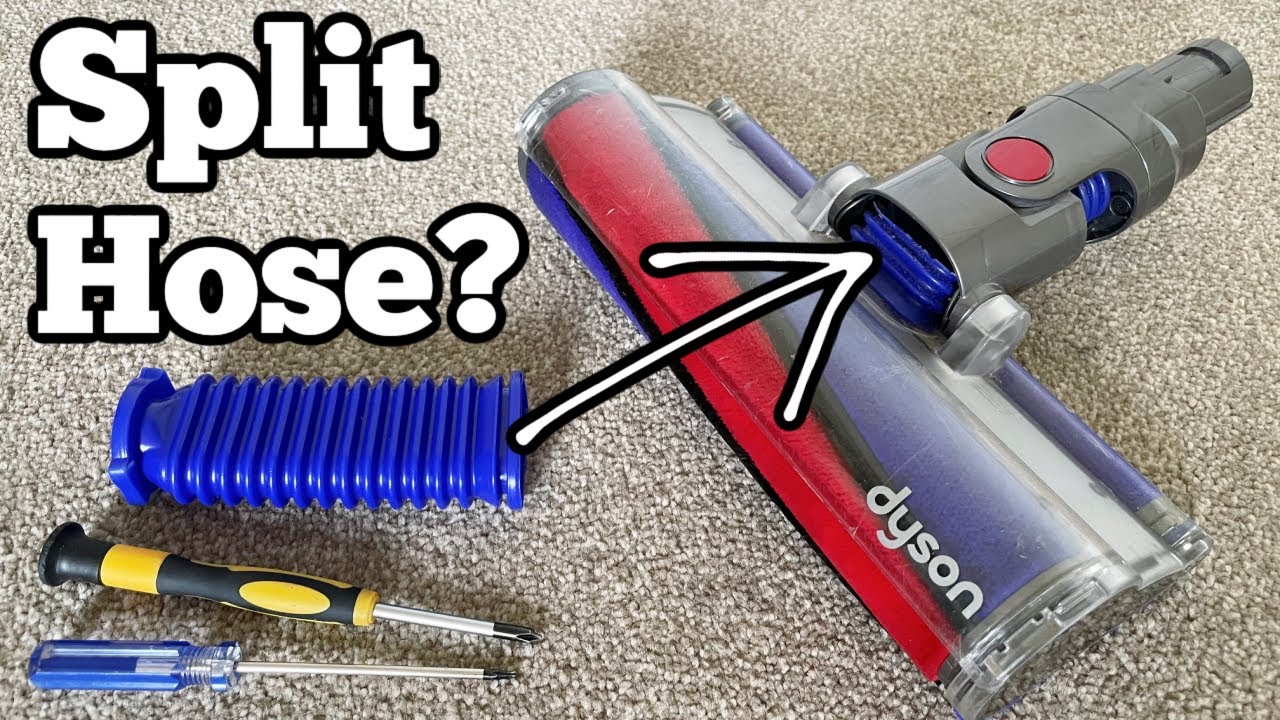 Dyson Soft Roller Head : How to Replace Hose QUICK & EASY - YouTube