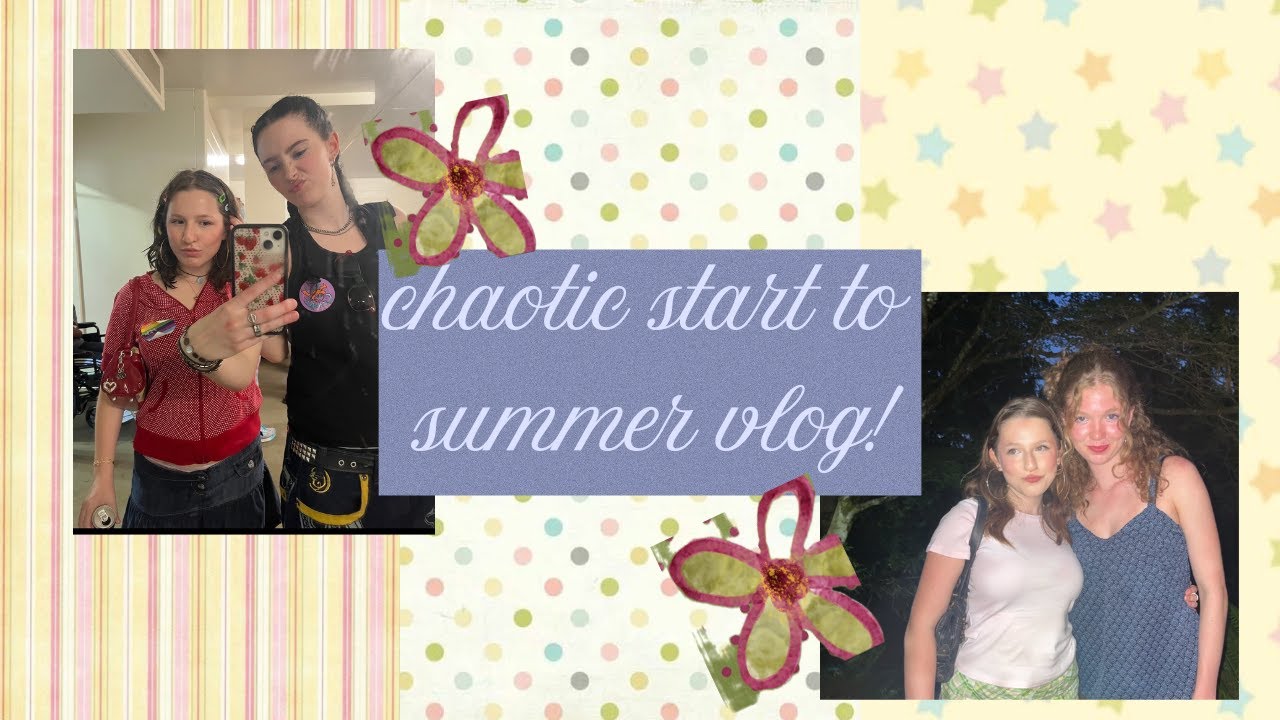 video diaries #2: last day of school, uvil w/ bff, bonfire, and pride fest!! ʚɞ