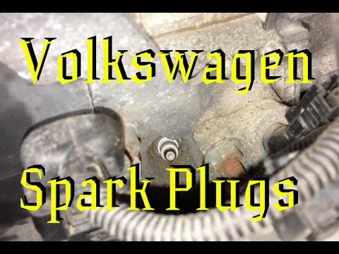 VW Golf MK4 Spark Plug Replacement - YouTube