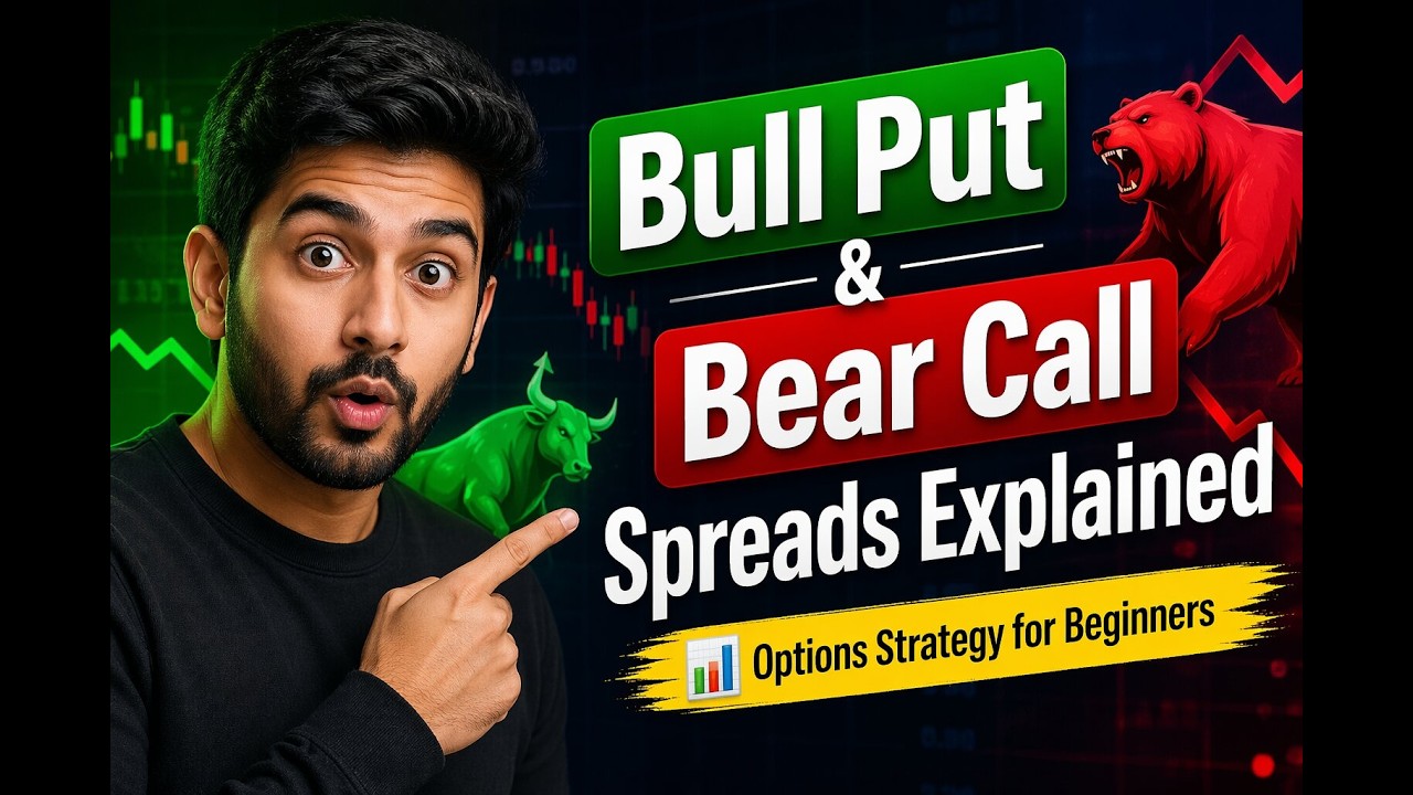 Bull Put & Bear Call Spreads Explained 📊 Options Strategy for Beginners ...
