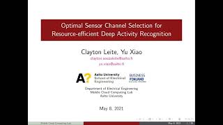 Optimal Sensor Channel Selection for Resource-Efficient Deep Activity