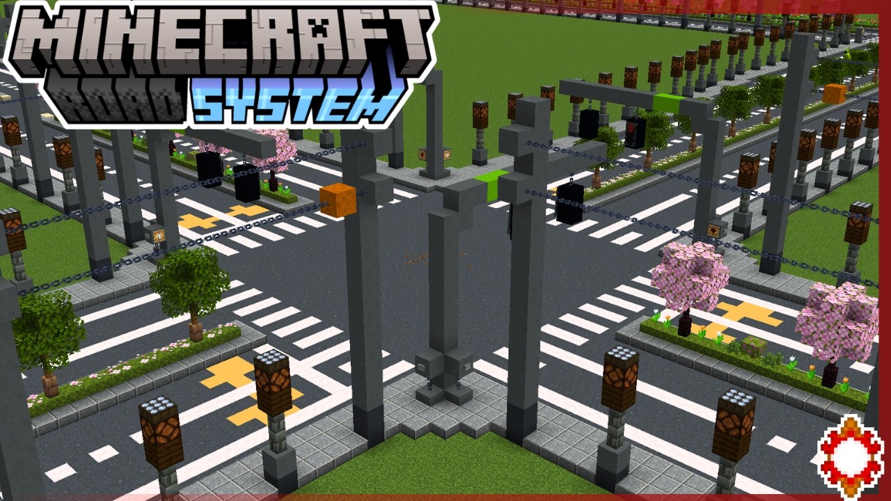 BUILD A CITY! - Minecraft How to Build City Roads Tutorial - YouTube