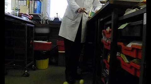 Gravity & Projectiles (slow motion clip)