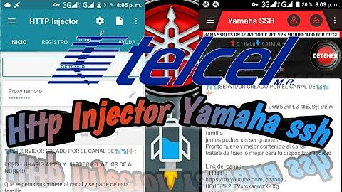 INTERNET GRATIS NUEVOS SERVIDORES TELCEL WAP( Http injector y Yamaha ssh ) servers de 7 dias ssh