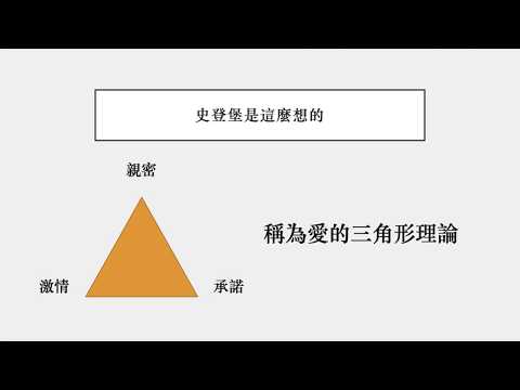 愛情三因論