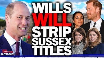 Prins William ontneemt Meghan Markle, Prins Harry, Archie en Lili alle koninklijke titels: "Wanne...