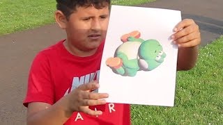 Harassing people with fat Yoshi 2